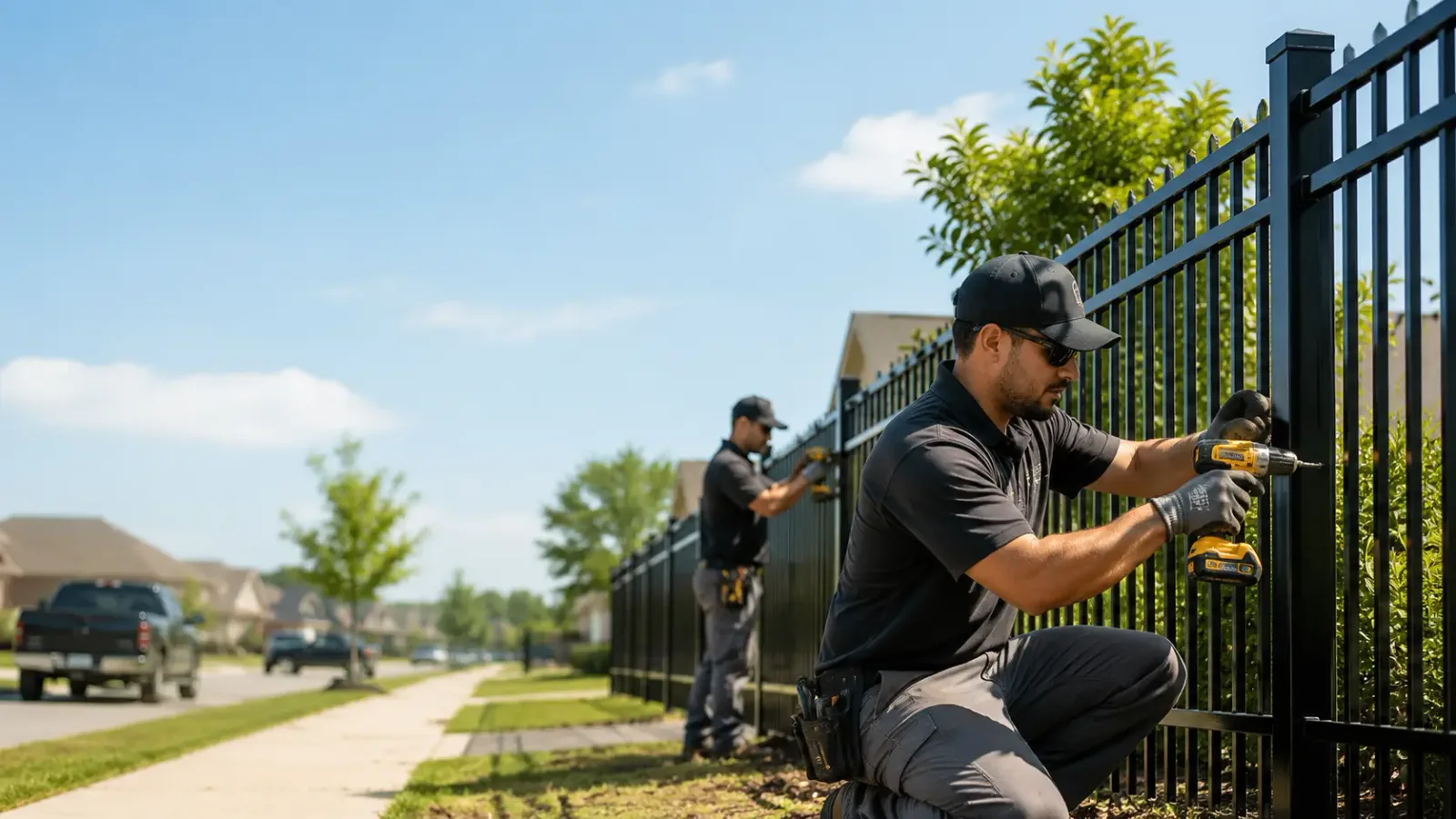 Metal Fence Installation in Osage, IA